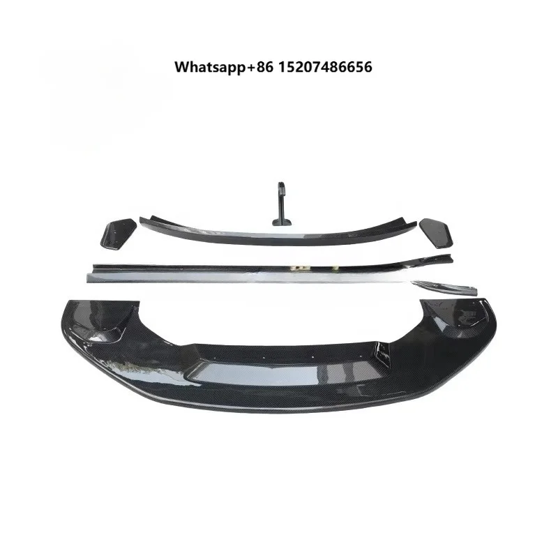 Emira for GT4 Style Body Kit Dry Carbon Fiber New Condition Front Lip Side Skirts Rear Spoiler Wing Bumper for Exhaust