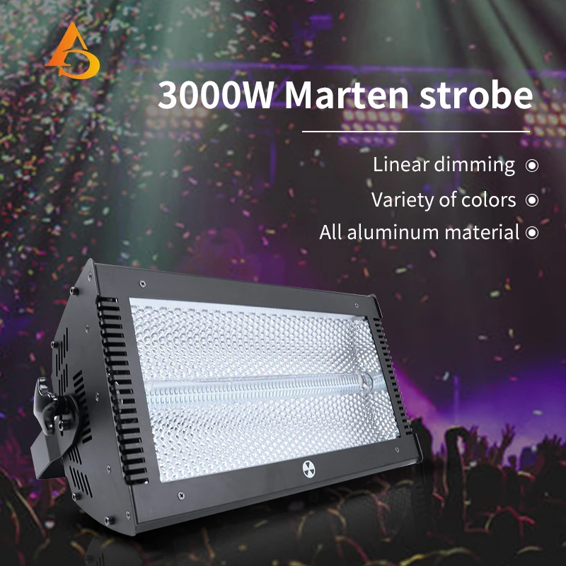 3000W Strobe Led 8 + 8 Segmenti Luce Martin Atomic Bar Podiumverlichting Rgb Backlightparty Decoratie Dj Disco Flash Stage Licht