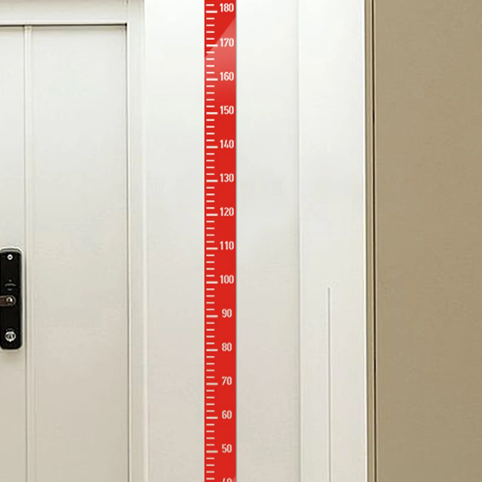 Growth Chart Wall Mirror Height Measuring Sticker Wall Mirror Growth Chart Height Ruler For Living Room Bedroom Children's Room