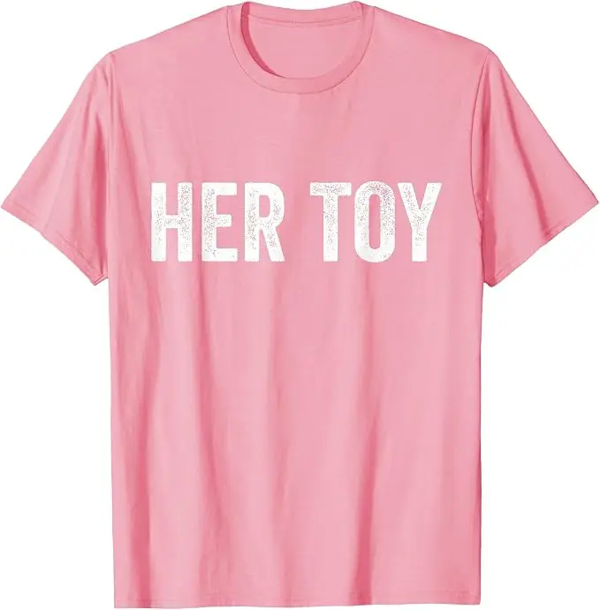 Her Toy Lustiges BDSM FemDom Munch T-Shirt, Submissive T-Shirt, Y2k Persönlichkeit, Munch- oder Kink-Party-Bekleidung, Witziges Sarkastisches Spruch-T-Shirt – Detail 13