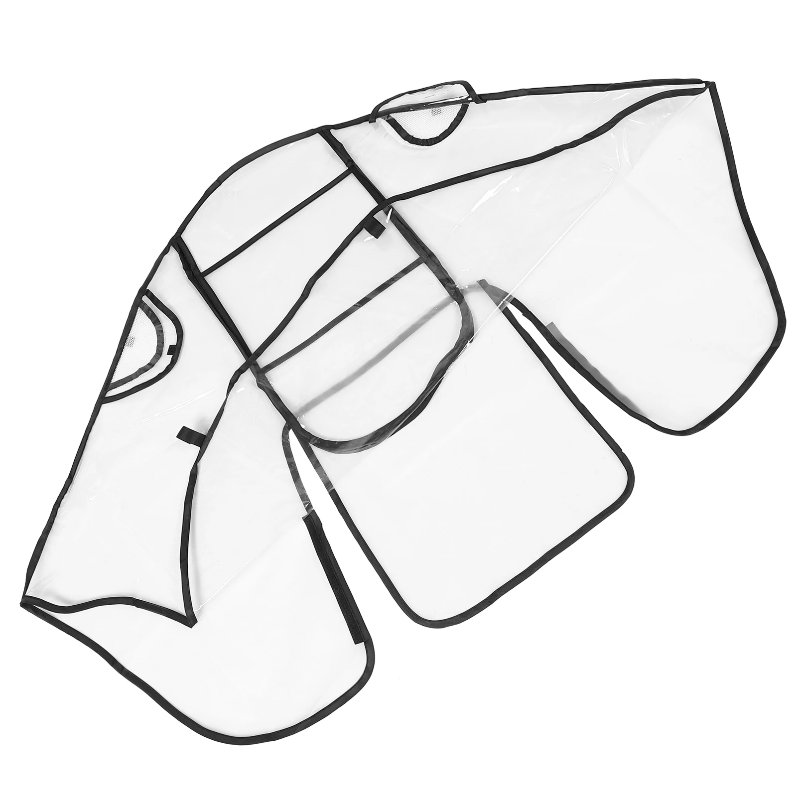 Universal Waterproof Windproof Baby Accessory Wind Protection Clear Visibility Ventilation Breathable Design Secure Attachment