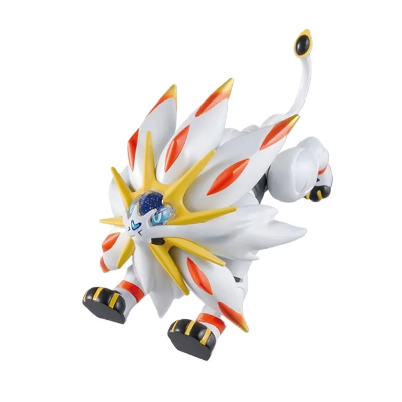 Bandai Original Pokémon Solgareo la bête du soleil décoration assemblage modèle figurine jouets pour garçons filles enfants cadeau