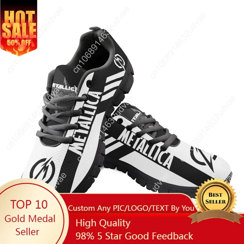 

Master of Puppets Big Four of Thrash Metal Sports Shoes Mens Womens Teenager Children Custom Sneakers High Quality Couple Shoes