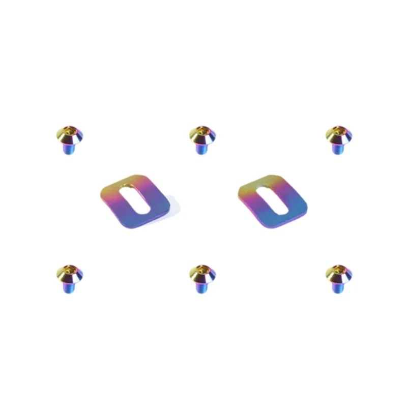 

A51Q-2 шт., болты для педалей из титанового сплава, проставки, самоблокирующиеся болты для педалей, набор винтов для Xpresso Xpro Lclic велосипеда