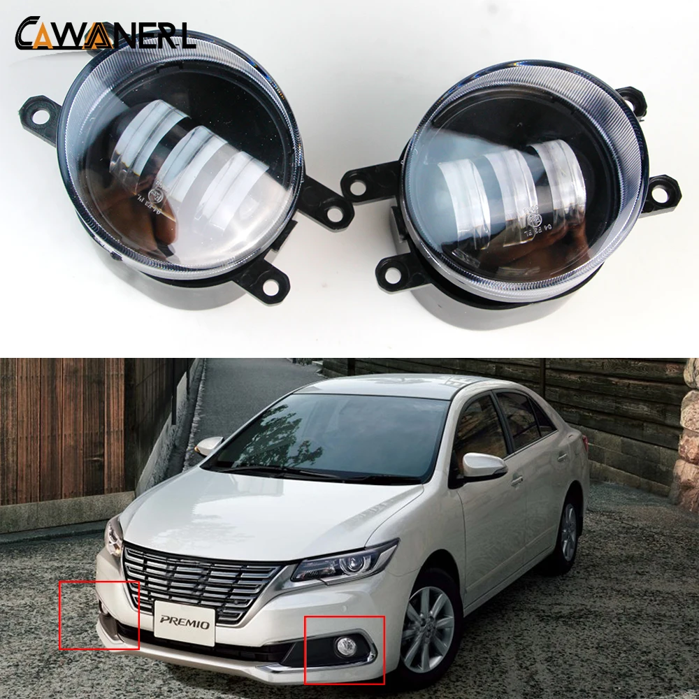 

2 шт., задняя противотуманная фара для Toyota Premio (T260) 2007-2021 30 Вт H11, левая и правая противотуманная фара лм 12 В
