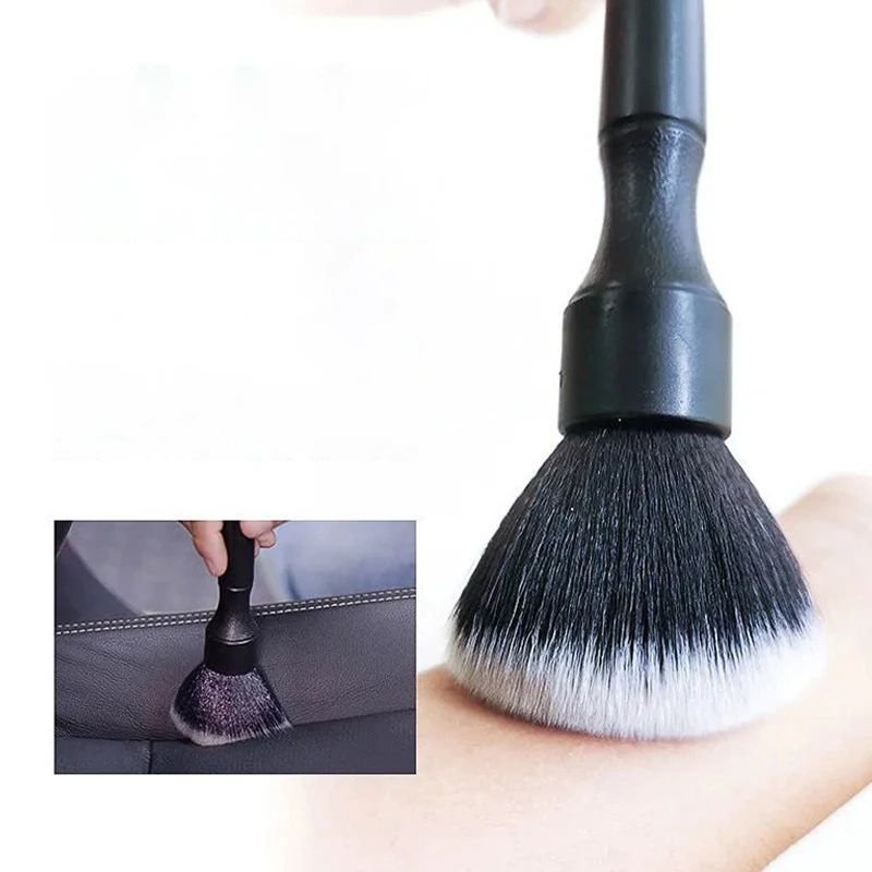 

1/2PCS Car Beauty Detail Brush Soft Hair Car Interior Air Conditioner Air Outlet Cleaning Supplies Crevice Cleaning Dust Brush