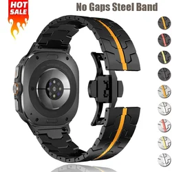 Stainless Steel Band for Samsung Galaxy Watch 7 Ultra 47mm No Gaps Business Metal Bracelet for Samsung Galaxy Ultra Strap Correa