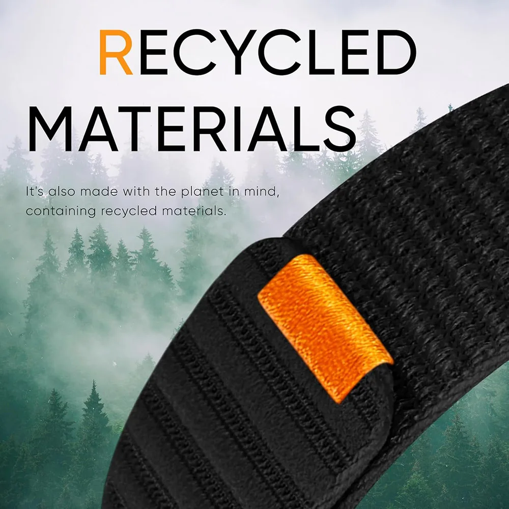 Nuovo cinturino sportivo in nylon da 20mm per Garmin Fenix 8 43mm 7S 7S Pro tessuto donna uomo cinturino per Garmin Fenix 6S Pro 5S Plus