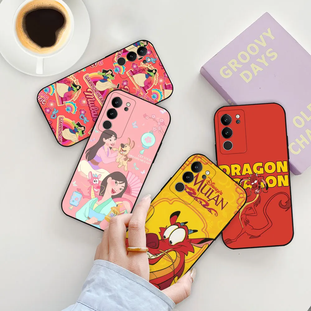 

Disney Mulan Mushu Dragon Phone Case For OPPO VIVO S1 V15 V17 V20 V20SE V21 V23 V23E V25 V25E V27 V27E V29 V29E V30 Case Funda