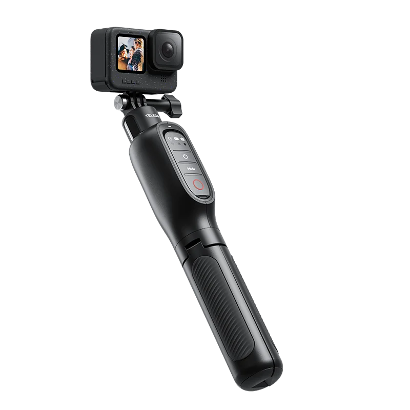 TELESIN Shorty akumulatorowy statyw do selfie ze zdalnym sterowaniem do monopodu Gopro Hero 13/12/11/10/9 o dużej pojemności — zdjęcie produktu 7