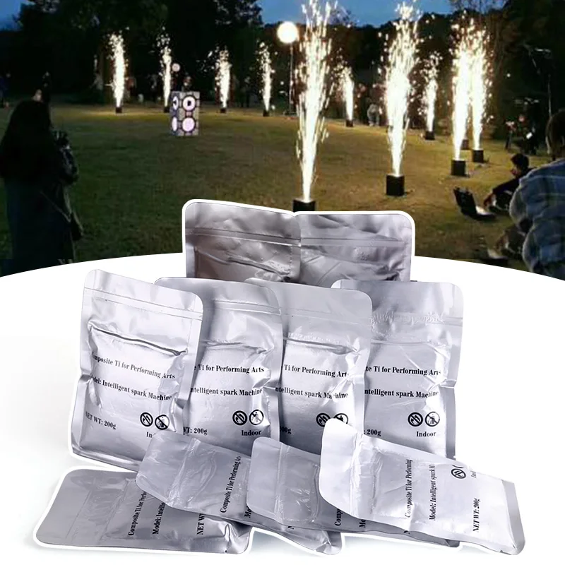Marslite 200g Cold Spark Machine Powder Composite Ti Indoor Outdoor Cold Spark Powder