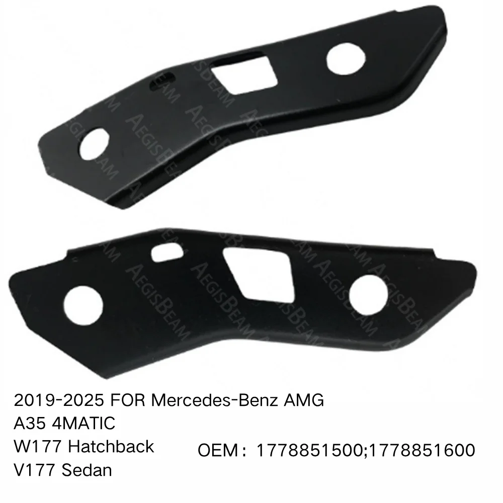 

Front Bumper Retainer Bracket Spacer Support FOR Mercedes-Benz AMG A35 4MATIC W177 Hatchback V177 Sedan 2019-2025 A1778851500