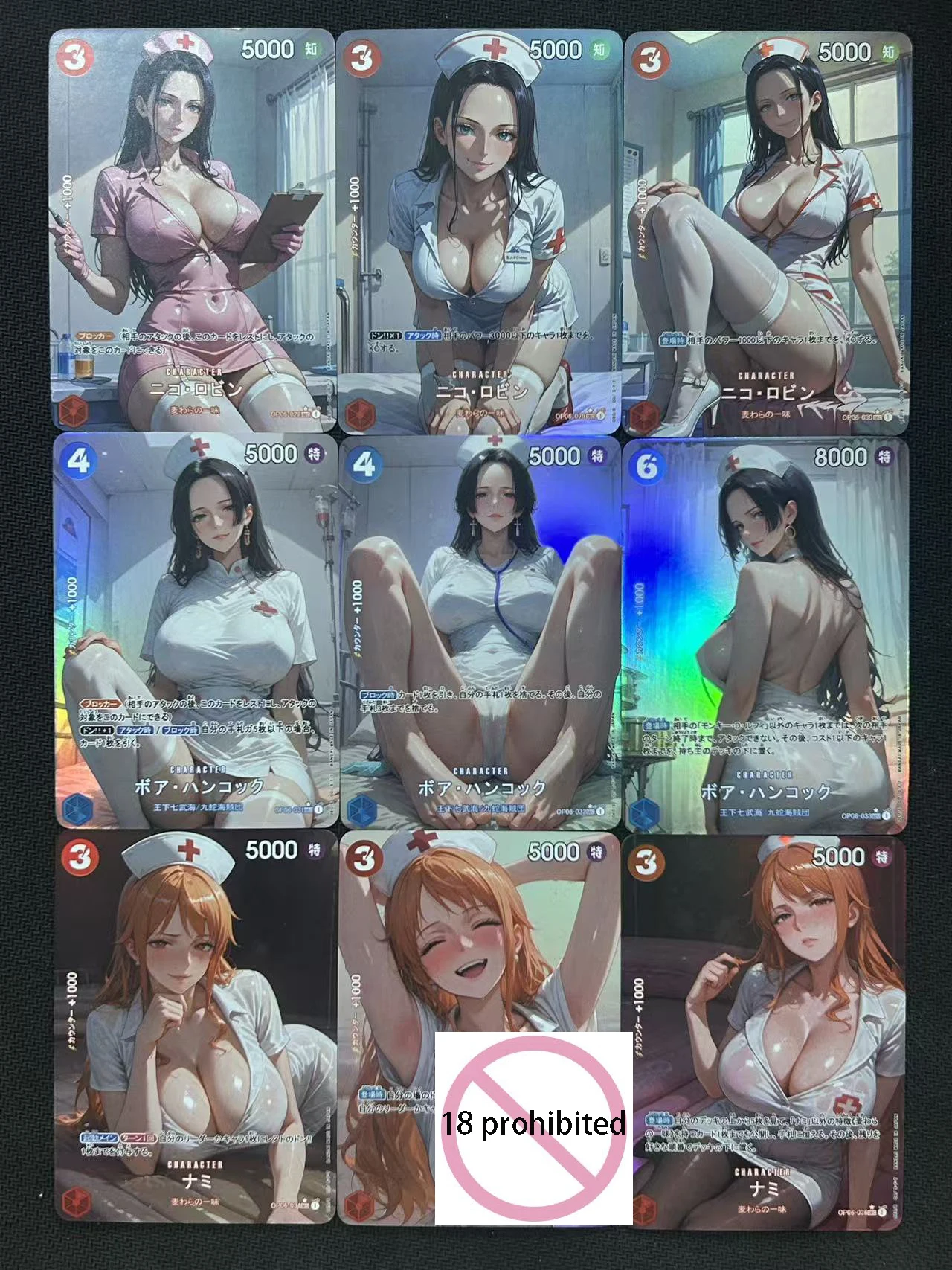 

diy one piece Boa Hancock Self Control Collect Signature Trading Flash Card Anime Cartoon Gift 63*88mm