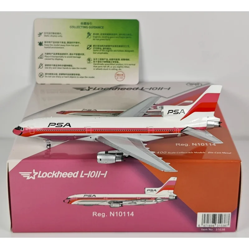 

NG Models Diecast 1/400 Scale Pacific Southwest Airlines L-1011 N10114 Alloy Aircraft Model Toy Collectible Decorative Gift