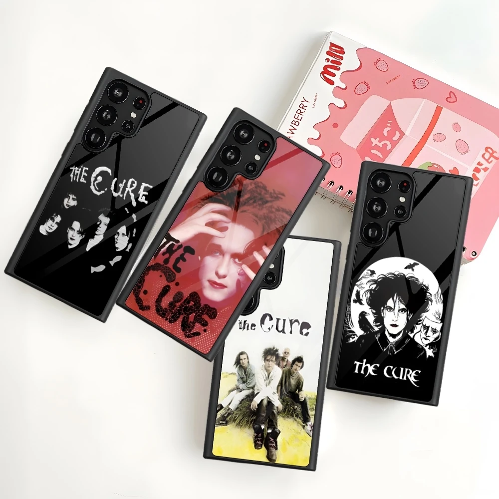 The Cure Rock Music Friday Handyhülle für Samsung Galaxy S26 S25 S24 S23 S22 S21 S20 FE Edge Plus Ultra PC+TPU Cover