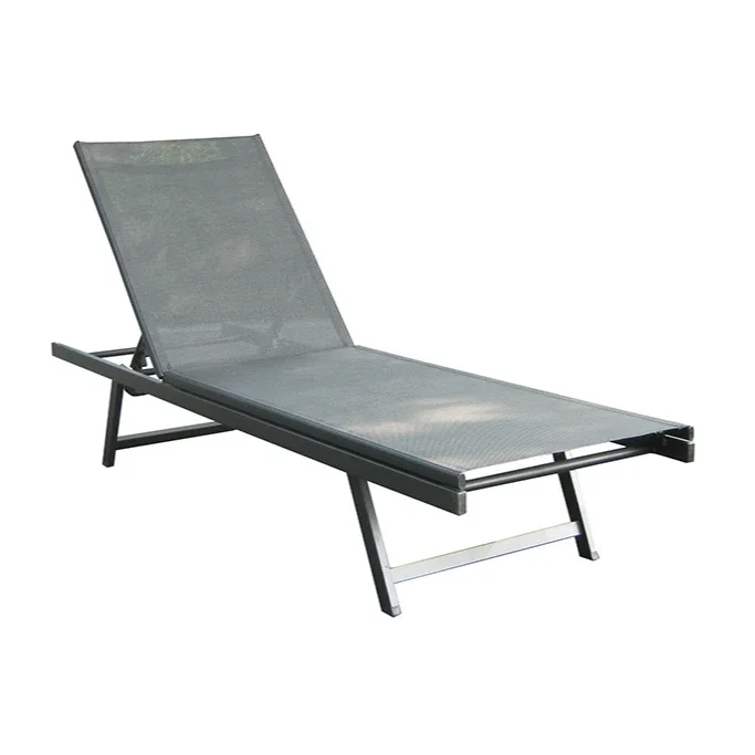 beach sun lounger foldable recliner chair nordic furniture