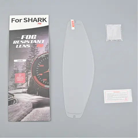 For SHARK D-Skwal 3/ Ridill 2/ VZ 400 Motorcycle Helmet Anti-Fog Film Sticker Insert for Clear Vision Motorcycle Accessories