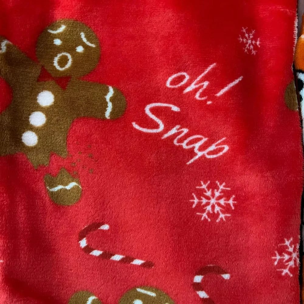 크리스마스 바지 만화 플란넬 홈웨어 가을 겨울 캐주얼 바지 여성 홈웨어 캐주얼 홈웨어