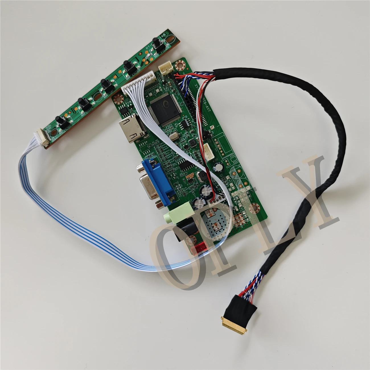 

58C Driver board HDMI-Compatible VGA for N101L6-L0A N101L6-L05 N101L6-L01 N101L6-L02 10.1" Panel LED LCD 1024x600 display