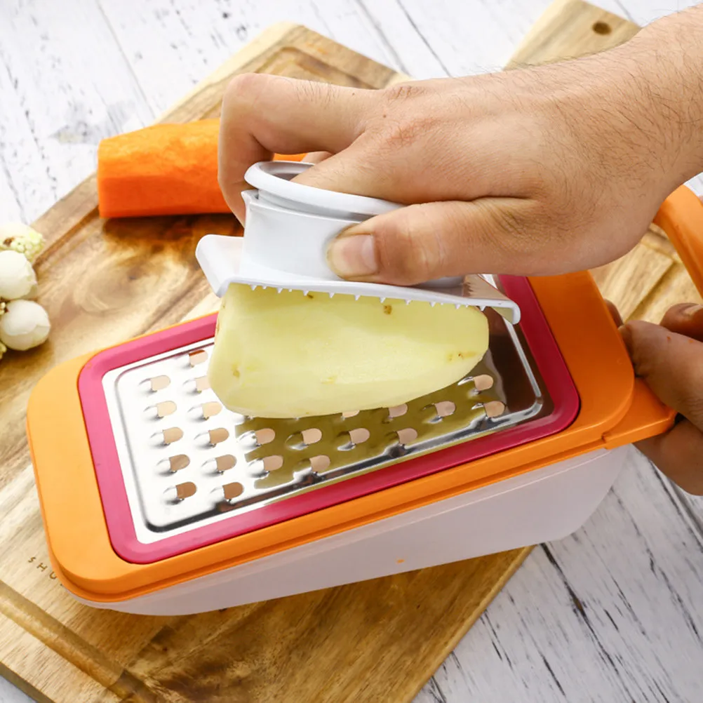 Finger Guard Protect Adjustable Plastic Kitchen Finger Protector Cooking Hand Safety Tool Anti Rust PP for Peeler Grater Use