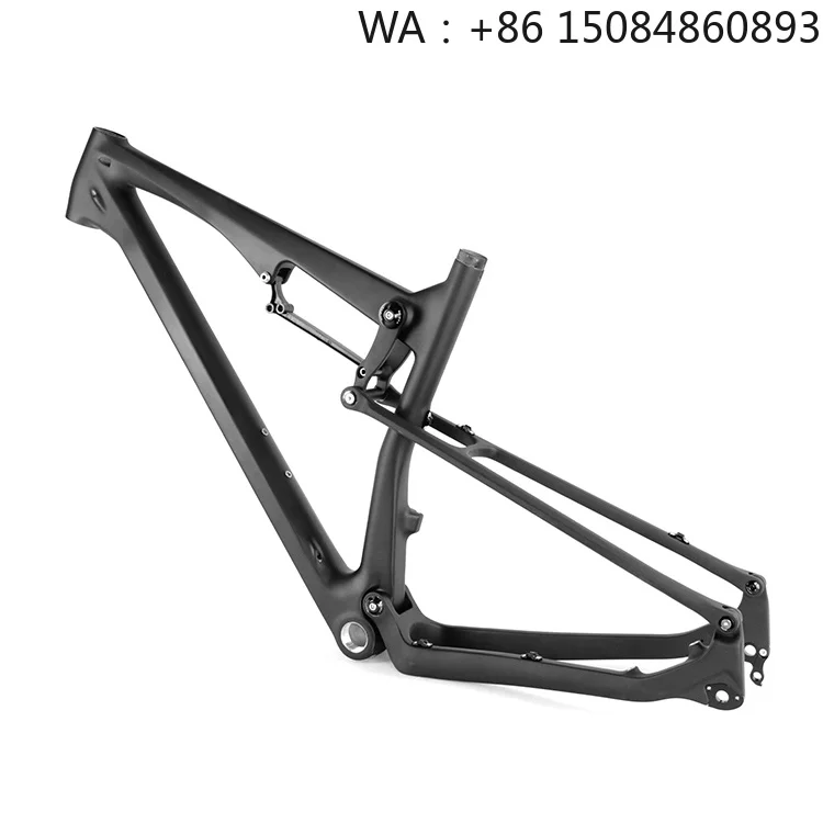 LCFS903 17/19 Inch XC MTB Frame, carbon fiber material, full suspension structure, bicycle parts tire accessories, all-terrain m