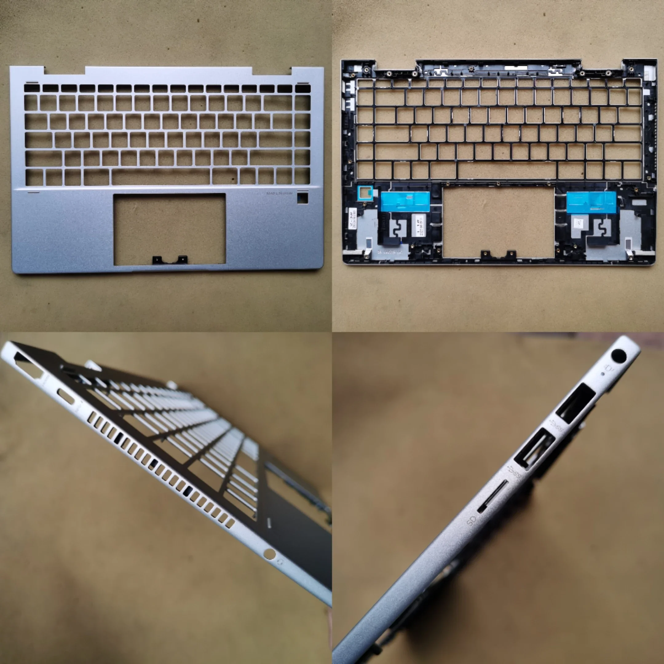 

Новый ноутбук для ноутбука HP Envy x360 2-в-1 4-ES 14t-es TPN-W158, верхняя часть корпуса, упор для рук/нижняя крышка корпуса