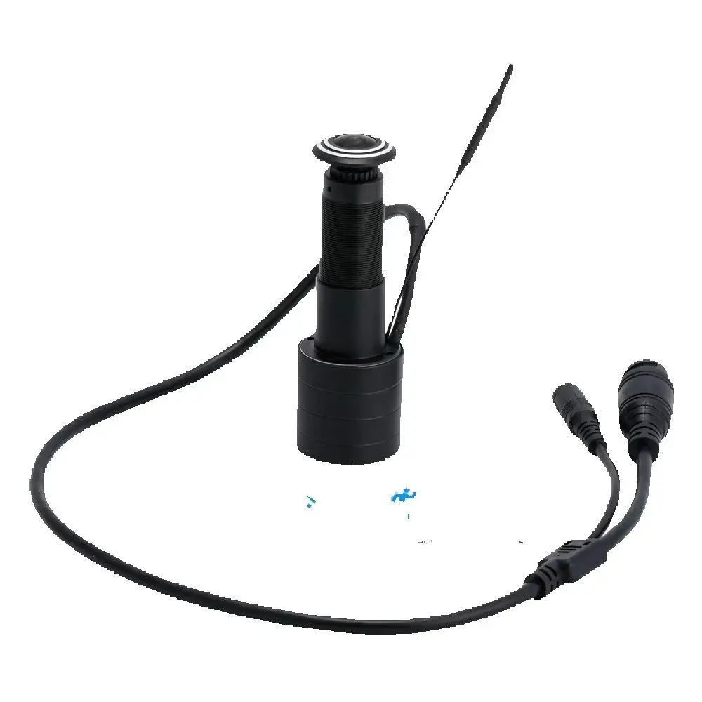 

Дверная Wi-Fi камера-глазок 5 МП 1080P HD с широкоугольным объективом 1.7 мм (рыбий глаз), сетевая мини-камера видеонаблюдения P2P SDK VMS