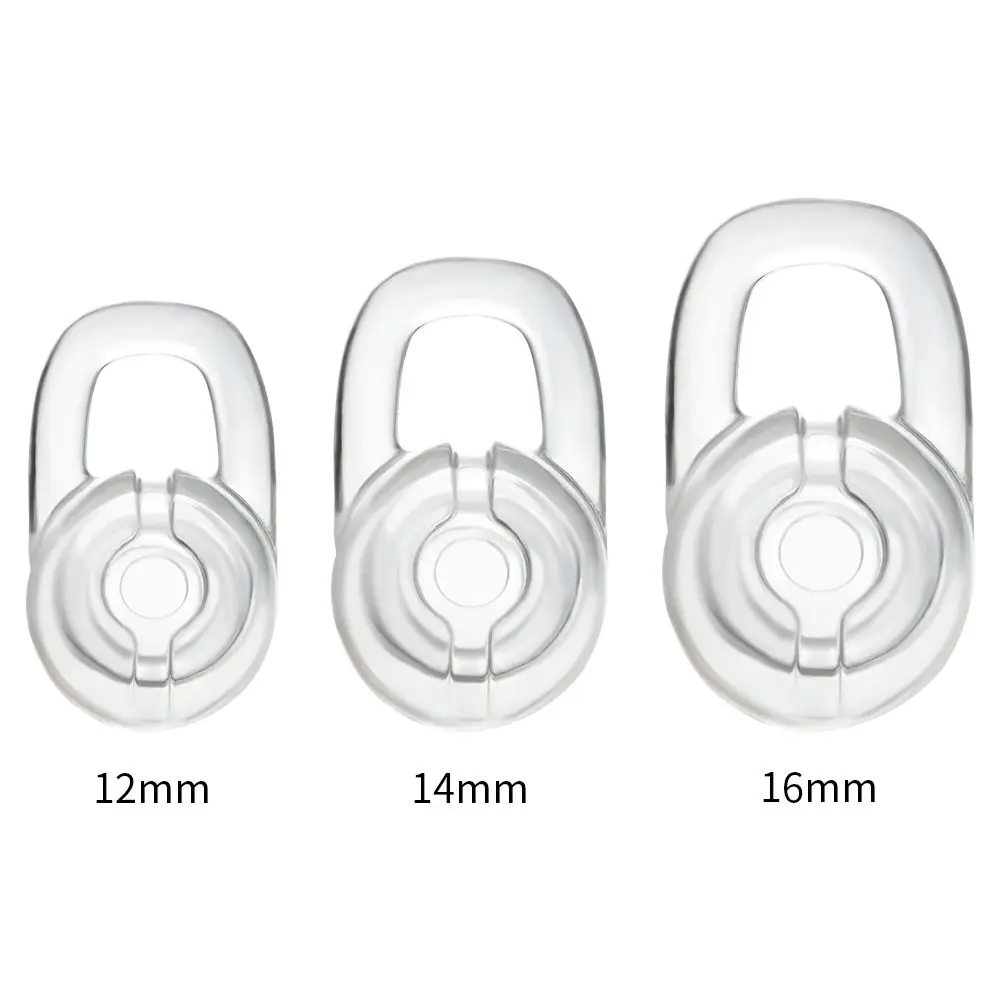 Transparent Universal Bluetooth Headset Headphones Elastic Eartips Pad Earphone Sleeve Earbuds Soft Silicone Ear Cushions