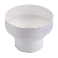 Tapered Pipe 150mm to 100mm ABS Plastic Reducing Hose Air Duct Adapter Kitchen Ventilator Exhaust Ductwork Compatible Size