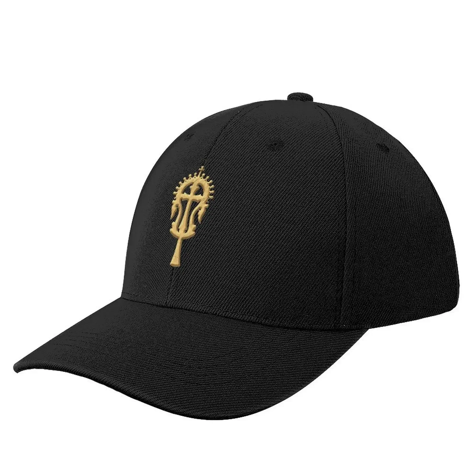 Lalibela Cross in gold with bevel Baseball Cap Icon Anime Fishing cap hard hat Woman Men's