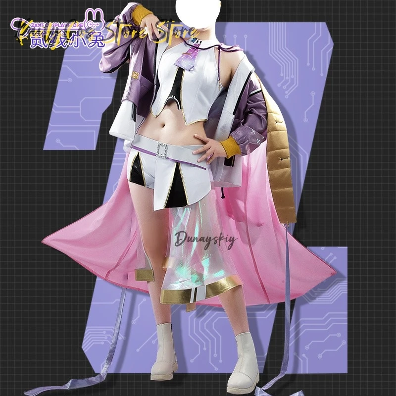 

Goddess Of Victory NIKKE Syuen Cosplay Costume Cyberpunk Mech Suit Anime Outfit Sexy Jirai Kei Disfraz Mujer disfraz adulto