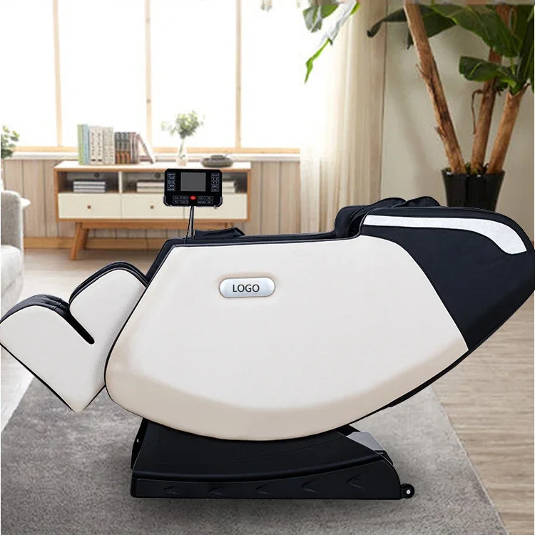 Massage Chair Sl Track Zero Gravity PU Leather Chair Hot Sale 4d Box Packaging Body Carton Box Coin Operated Massage Chair