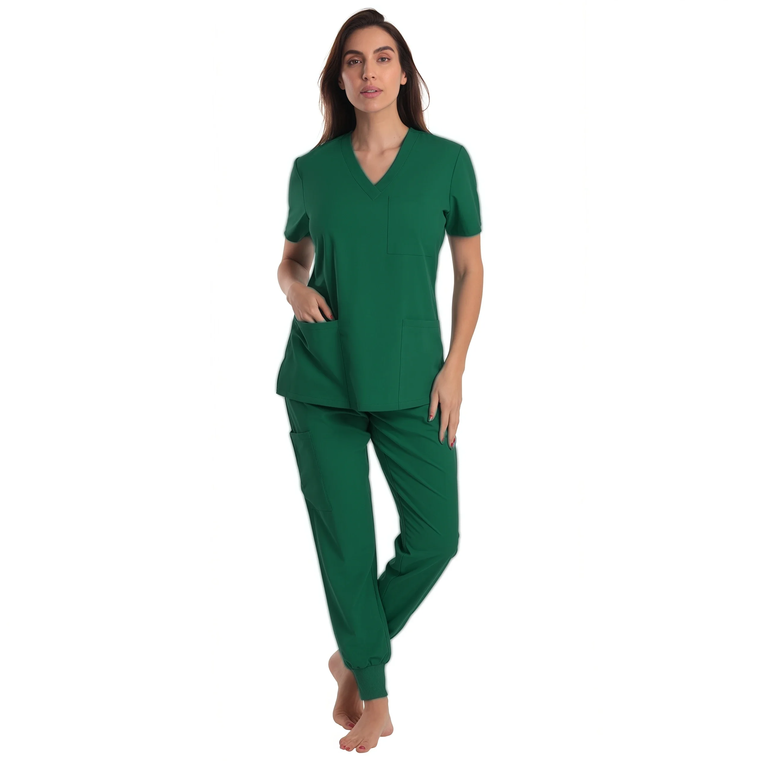 Recién llegado, ropa de trabajo de secado rápido para médico, enfermería, clínica Dental, salón de belleza, Spa, traje de trabajo, uniforme médico para mujer