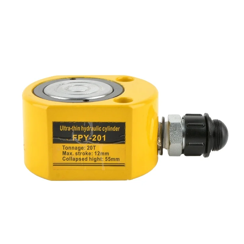 

Ultra-thin Plunger Hydraulic Cylinder FPY-201 High Tonnage Single Acting Split-unit Jack 20 Ton Hydraulic Cylinder