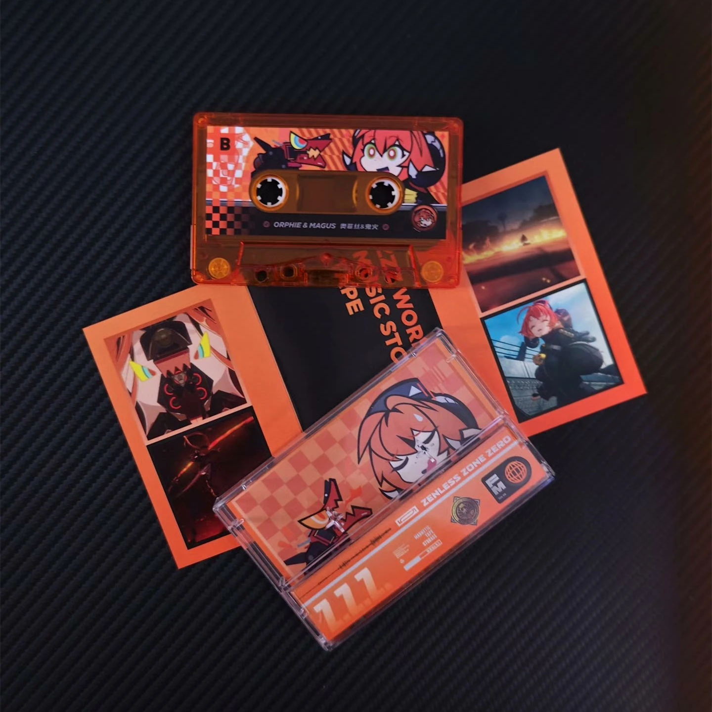 لعبة Obol Squad Orphie Magnusson Magus شريط الموسيقى Zenless Zone Zero OST ألبوم كاسيت كوسبلاي ووكمان مسجل صندوق المسارات الصوتية