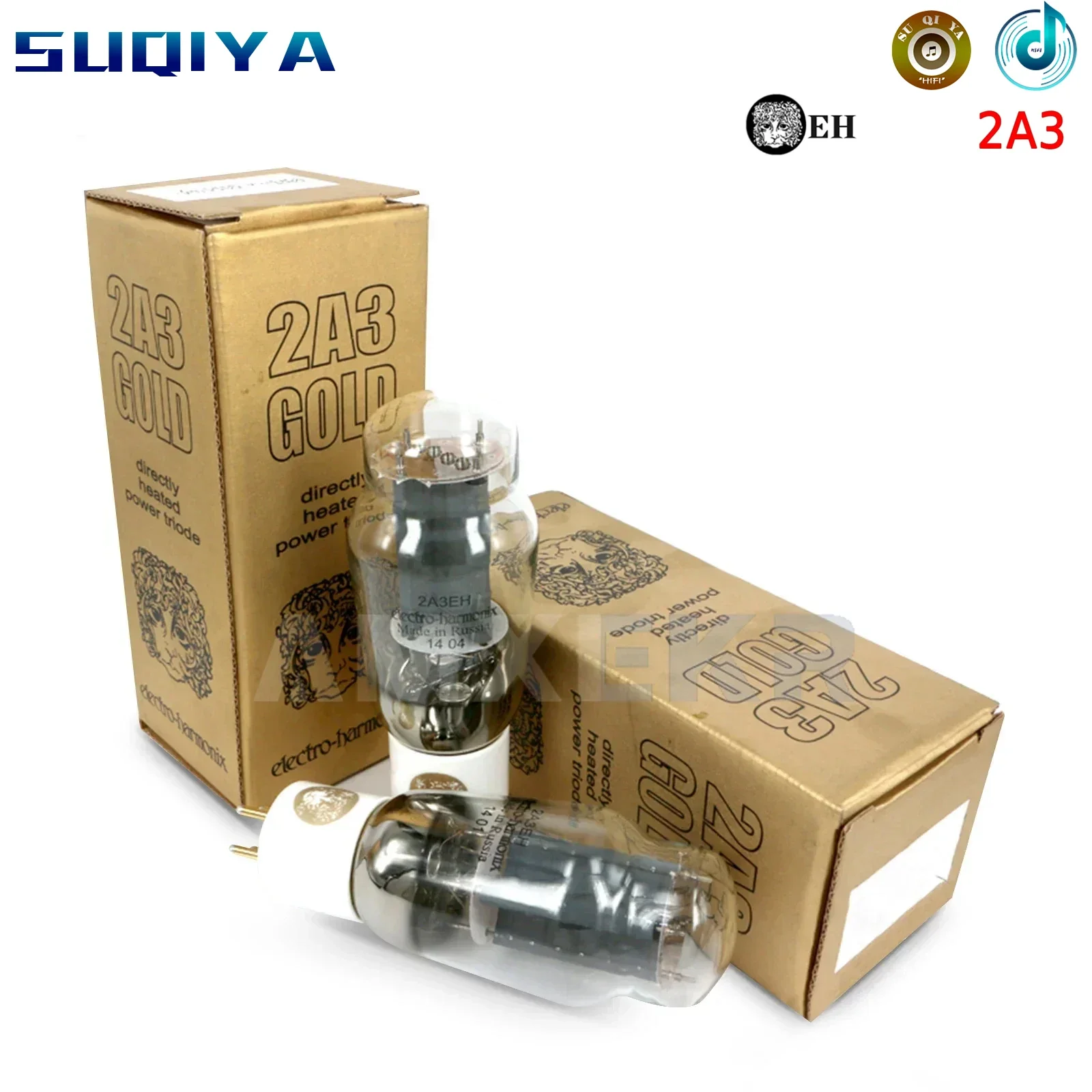 

SUQIYA-Russia EH 2A3 Vacuum Tube Valve Golden Feet 2A3 Tube Amplifier Kit DIY Audio Amp Precision Matched Genuine