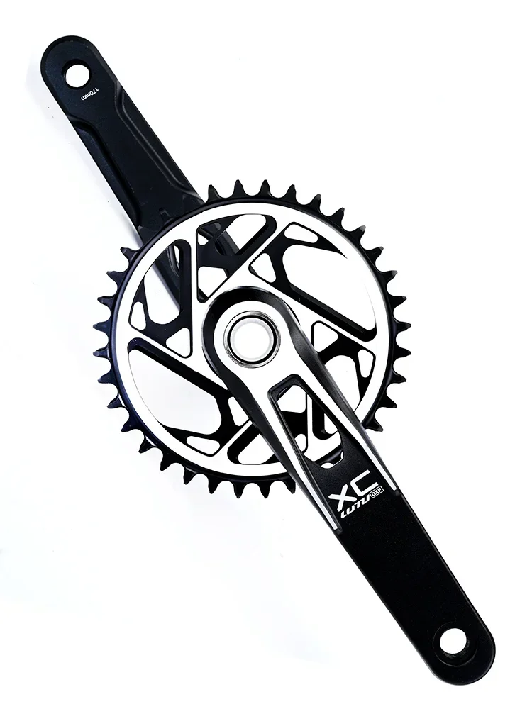 AliExpress GOLDIX Mountain Bike Crank Chain Wheel Set, Fixed with 3 Screws, Leg Length 170mm/175mm Offset 3 Degrees 30T 32T 34T 36T 38T