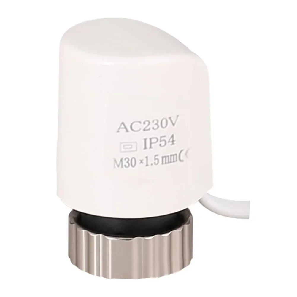 AC 230V M30x1.5mm Electric Thermal Actuator Normally Open/closed For Underfloor Heating Radiator Valve