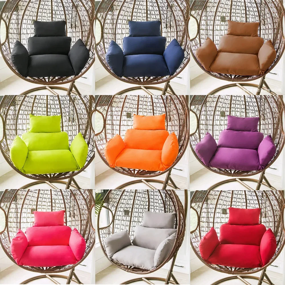 

Hanging Chair High Quality Rattan Egg Chair Garden Furniture Courtyard Wicker Swing Chair Cushion for Home Patio Garden Lounger