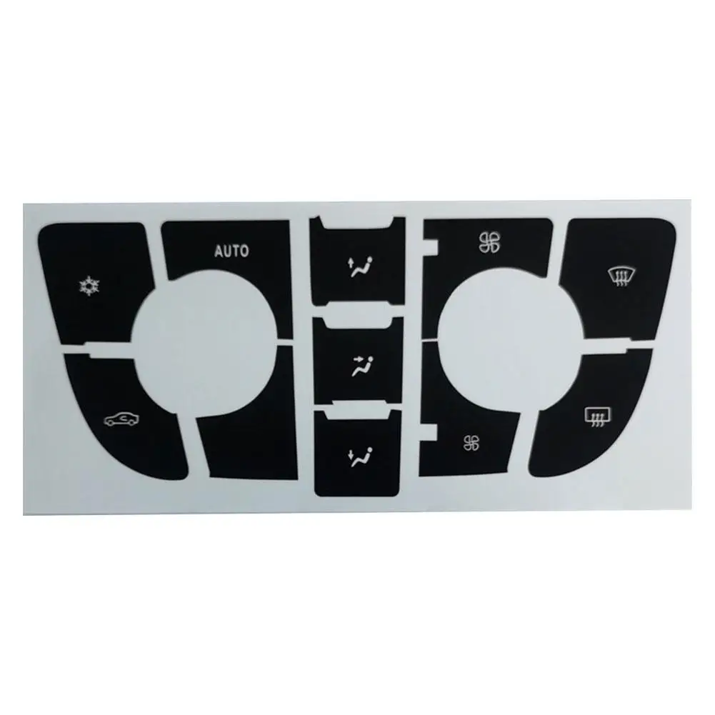 For Opel Astra J CD Radio Audio Button Repair Decals Stickers Black Car Button Repair Tool For Vauxhall Holden Astra P7E9