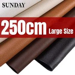 250/50*137cm Large Size Self-adhesive Leather Repair Patch Car Seat Sofa Renovation Stickers PU Leather Fabric Repairing Patches