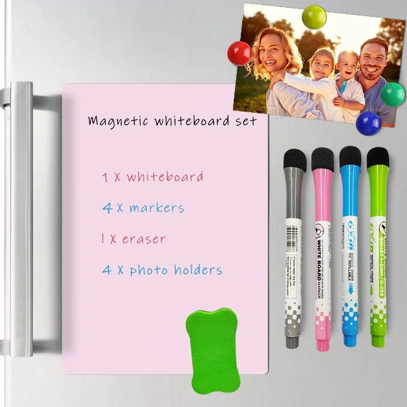 A3/A4/A5 Whiteboard Magnetic Pizzarra Sticky Whiteboard Planner Erasable Board Marker Adhesive White Board Magnetic Wall Board