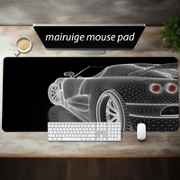 Cool Cartoon Car Mouse Pad Large Computer Office Game Table Mats XXL Rubber Anti-slip Gaming Keyboard Mousepads Long Desk Pads