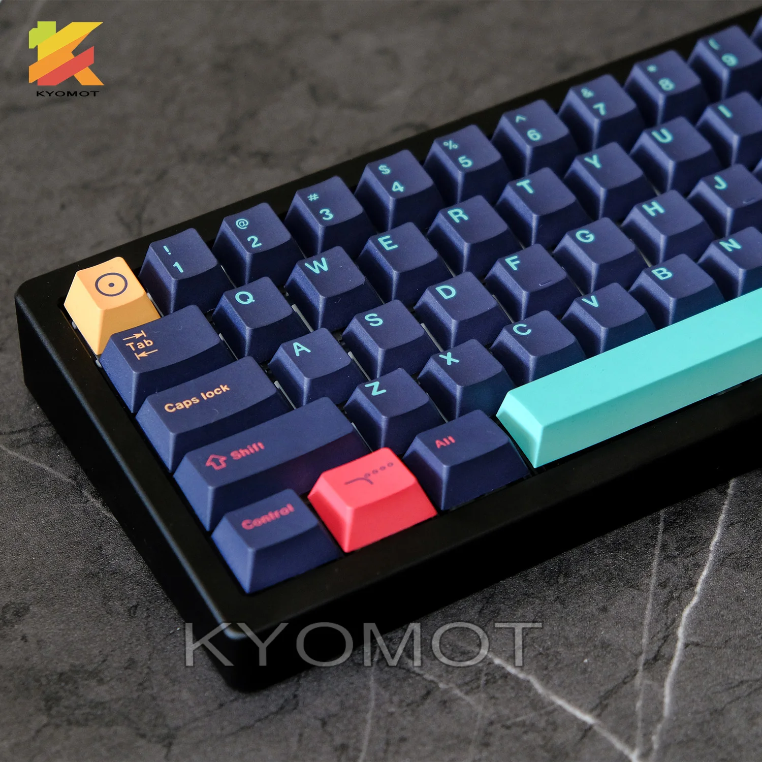 

124 Keys GMK Metropolitan Neon City Keycaps Cherry Profile PBT Five Dye SUB Japanese Keycap for MX Switch Mechanical Keyboard