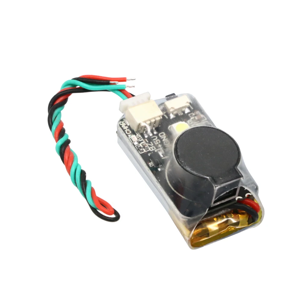 Finder JHE42B JHE42B_S JHE20B 5V Localizzatore cicalino super rumoroso 110dB con allarme cicalino LED per controller di volo drone da corsa FPV
