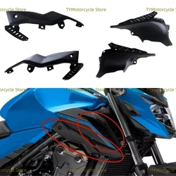 Copertura del telaio del rivestimento del motociclo nero carenatura superiore della presa d'aria del serbatoio laterale anteriore adatta per Honda CB500F CB 500F 2016 2017 2018