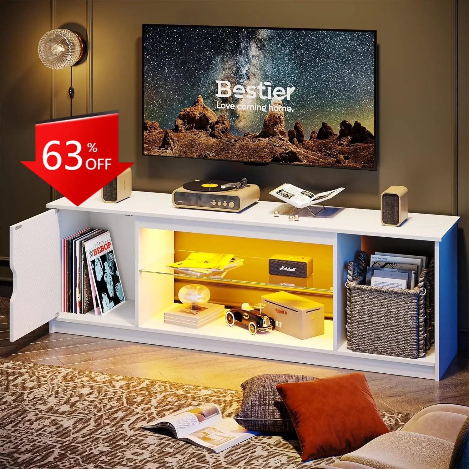 Gaming Led Tv Stand… - image