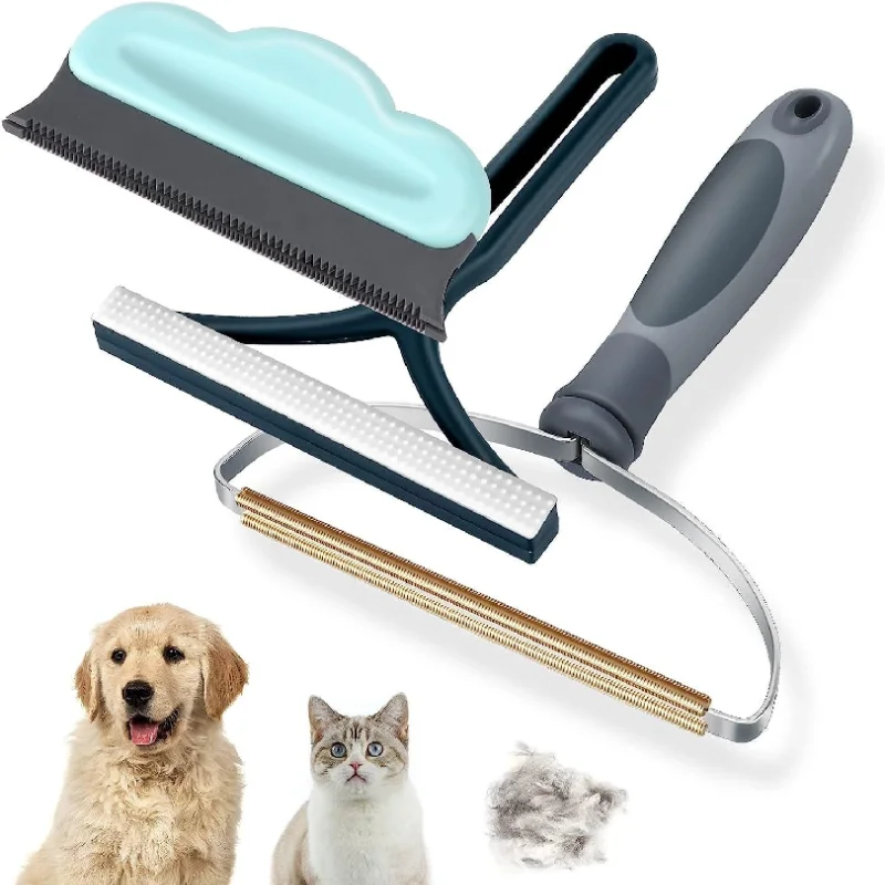 Double-sided manual hair remover tweed shaving tool non-destructive electrostatic shaving device does not hurt clothing pet brus