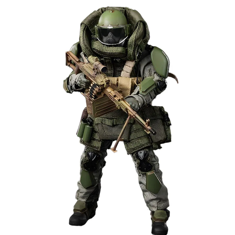 HASUKI Original SALVO SA-01 & SA-02 Black Ops 1/12 Anime Figuras de ação Brinquedos para meninos Presente de Natal Modelo colecionável Ornamentos
