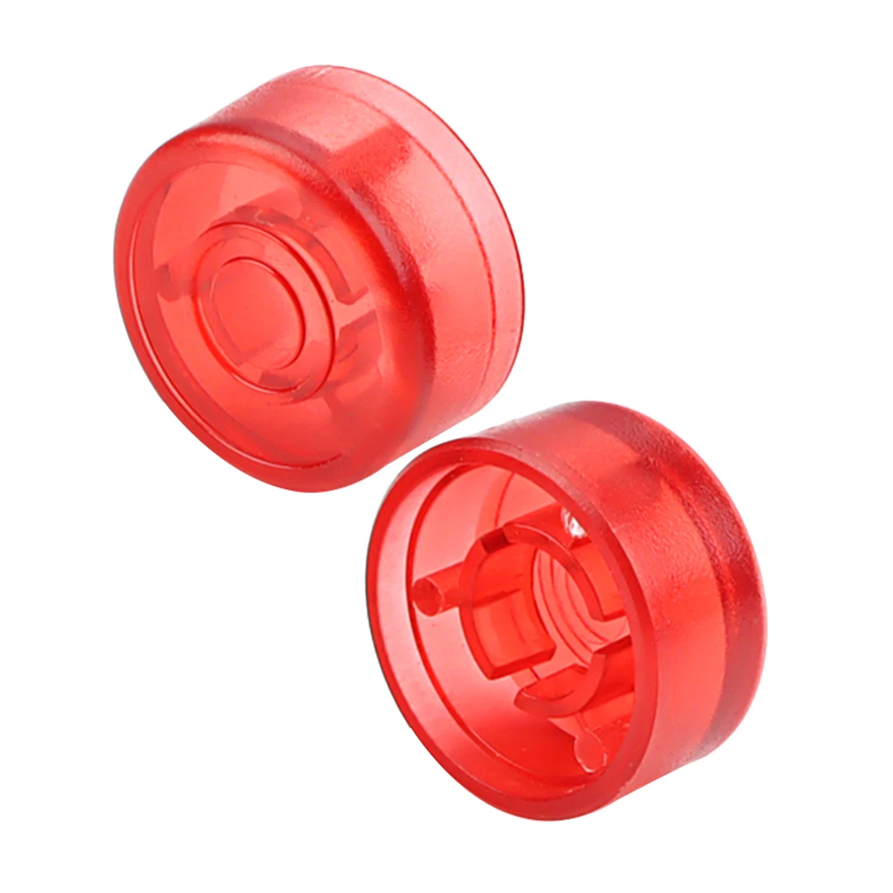 

2 Pcs Effect Pedal Buttons Guitar Parts Blue Caps for Foot Switch Instrument Supplies Plastic Guitar Accessories